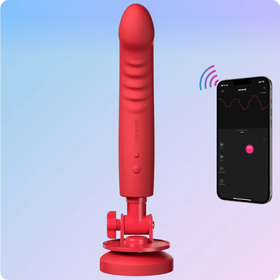 Lovense Mission 2 Telefon Kontrollü ve Vantuzlu Hareketli Vibratör