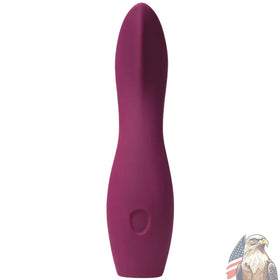 Dame Products Dame Versatile Vibe For Play Şarjlı G-Spot Vibratör-Bordeaux