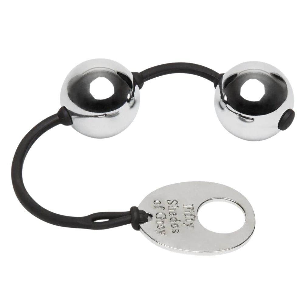 Fifty Shades of Grey Inner Goddess Silver Pleasure Balls Aşk Topu
