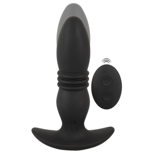 Anos Remote Controlled Thrusting Massager İleri Geri Hareketli Anal Vibratör