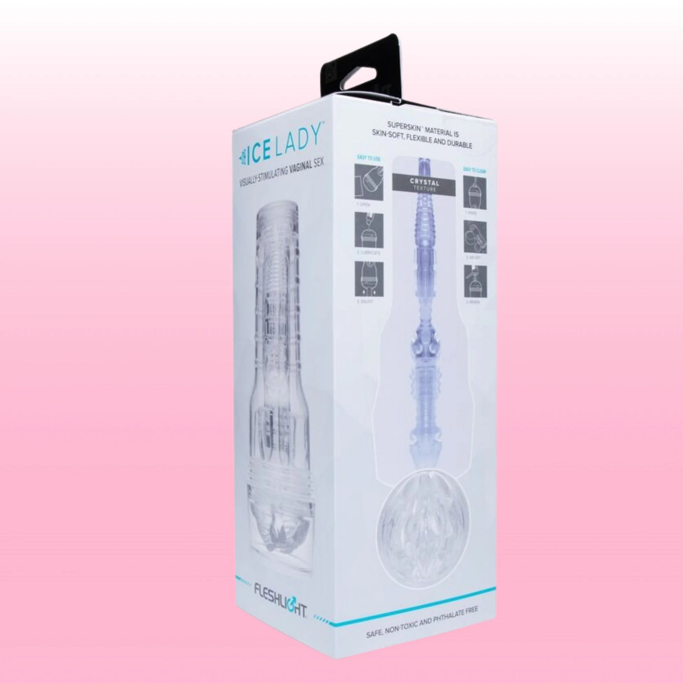 Original Fleshlight Girls Ice Lady Crystal Masturbator