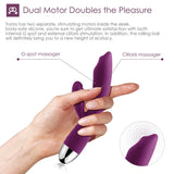 Svakom Trysta Hedefli Dönen G-Spot Rabbit Vibratör-Purple