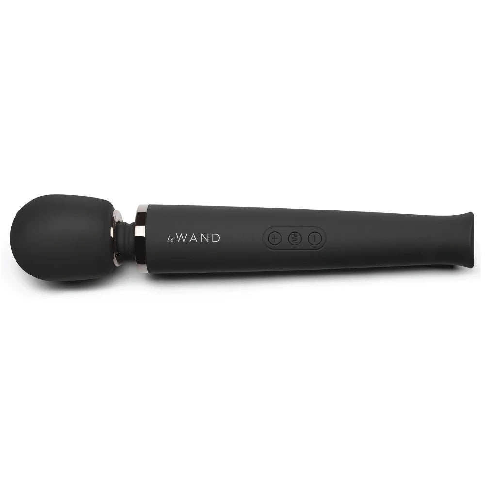 Le Wand Rechargeable Massager Masaj Wand Vibrator Black