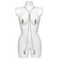 Fetish Collection Harness With Clamps Erojen Bölge Klipsi