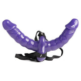 Pipedream Fetish Fantasy Double Delight Straples Biseksüel Dildo Mor