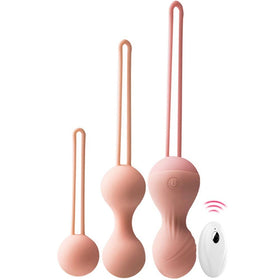 Erox Exuis Balls Set Uzaktan Kumanda Kegel Egzersiz Vibratörü