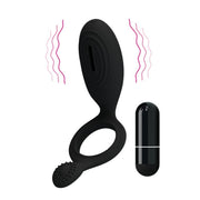 Pretty Love Ethel Klitoral ve Perineal Titreşimli Penis Halkası