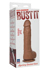 Doc Johnson Bust İt Fışkırtmalı Boşalabilir Karamel Realistik Penis