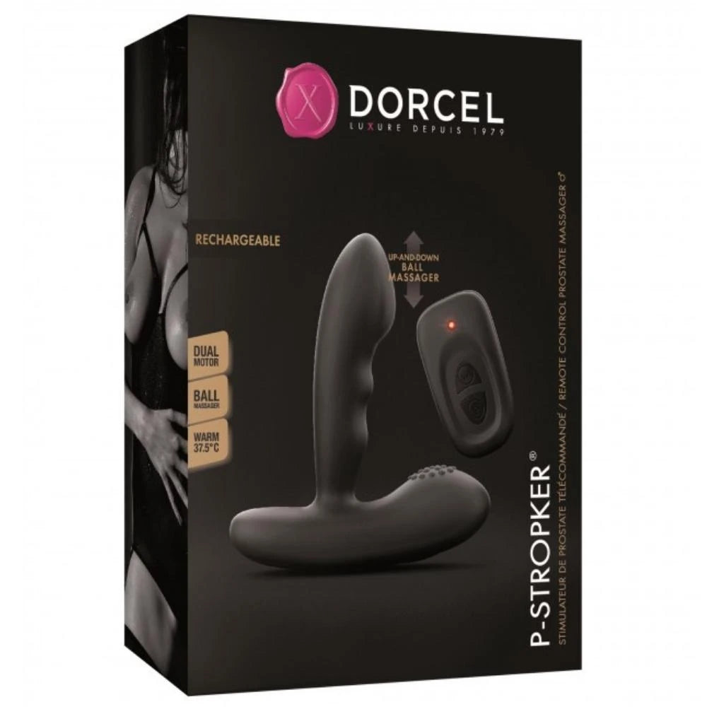 Dorcel P-Stroker Uzaktan Kumandalı Isıtmalı ve Hareketli Prostat Vibratör