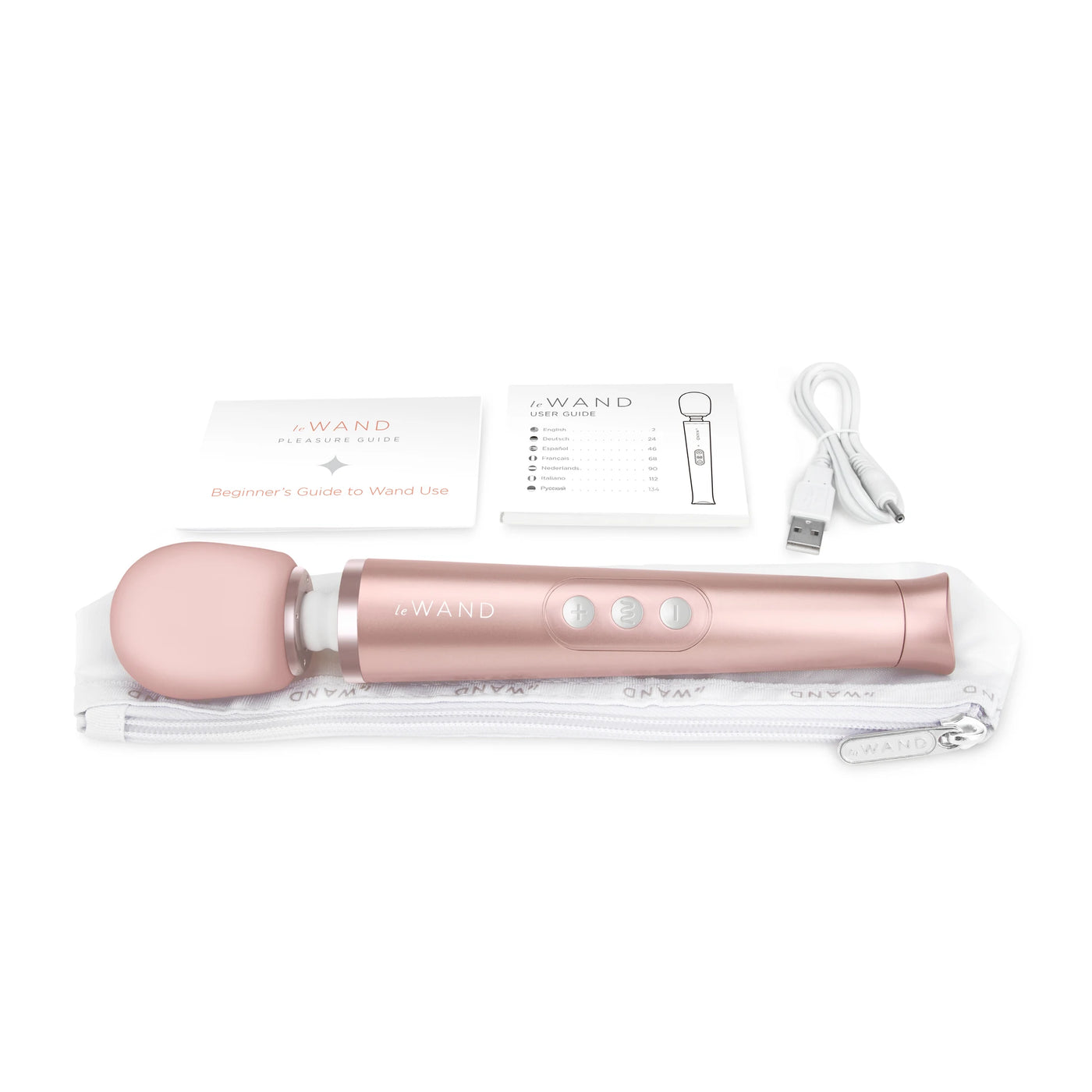 Le Wand Petite Rose Gold Titreşimli Lüks Masaj Aleti