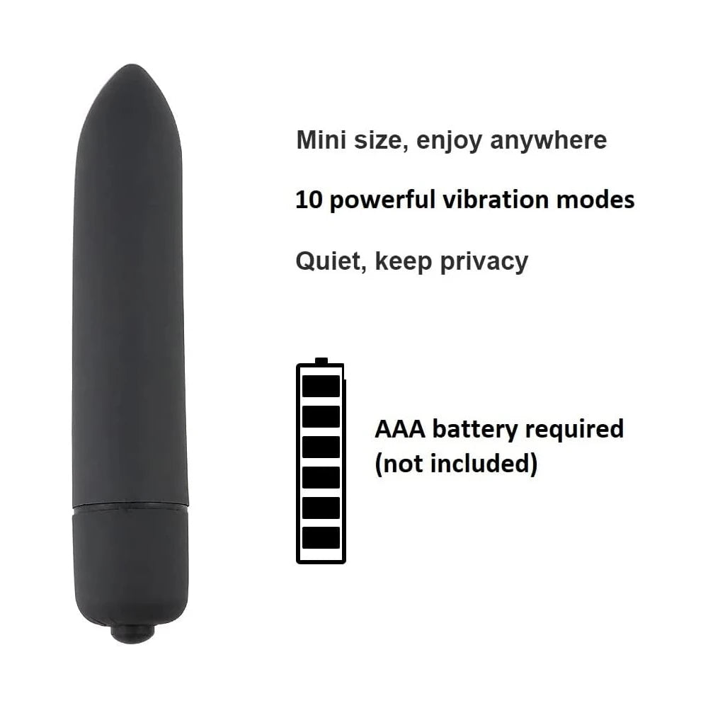 Erox Kirus Bullet Vibes Kurşun Mini Vibratö-Gray