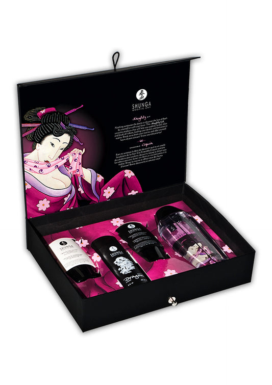 Shunga Erotica Art Naughty Kit Çiftlere Özel Kayganlaştırıcı Set