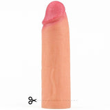 Lovetoy Nature Extender Platinum Silikon Gerçek Et Dokulu Penis Kılıfı