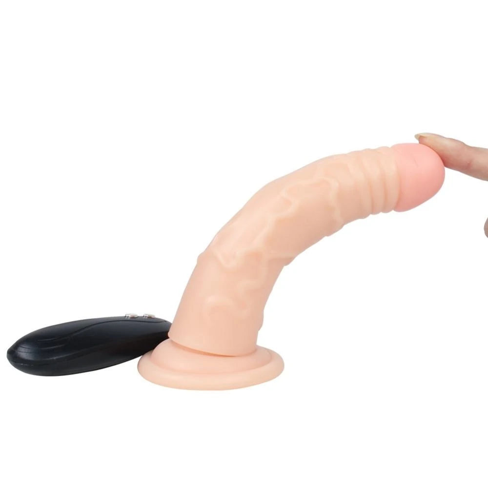 Shequ Glenn 20 Modlu Titreşimli 16.5 Cm Realistik Penis