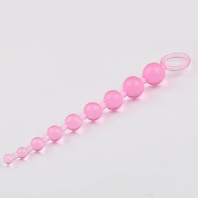 The Anal Fantasy These Perfect Yumuşak Silikon Alıştırıcı Anal Boncuk-Pink