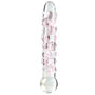 Pipedream Icicles No. 7 Hand Blown Glass Massager Cam Dildo