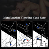 Erox The Cock Ring Thicken Widen Uzaktan Kumandalı Klitoral Penis Halkası
