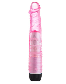 Erox Vibes Pink Kademeli Titreşimli Jel Vibratör 23 Cm