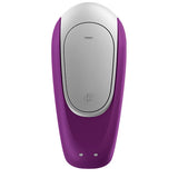 Satisfyer Double Fun Telefon ve Uzaktan Kumanda Kontrollü Vibratör-Violet