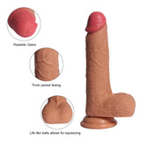 Shequ Dildo Series Little Dean Natural Doku 19.5 Cm Realistik Penis SQ-WBD10007-S