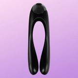 Satisfyer Candy Cane Black Finger Parmak Vibratör