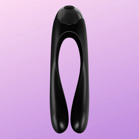 Satisfyer Candy Cane Black Finger Parmak Vibratör