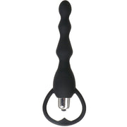 Erox Anal Fantasy Boğumlu Titreşimli Anal Vibratör-Black