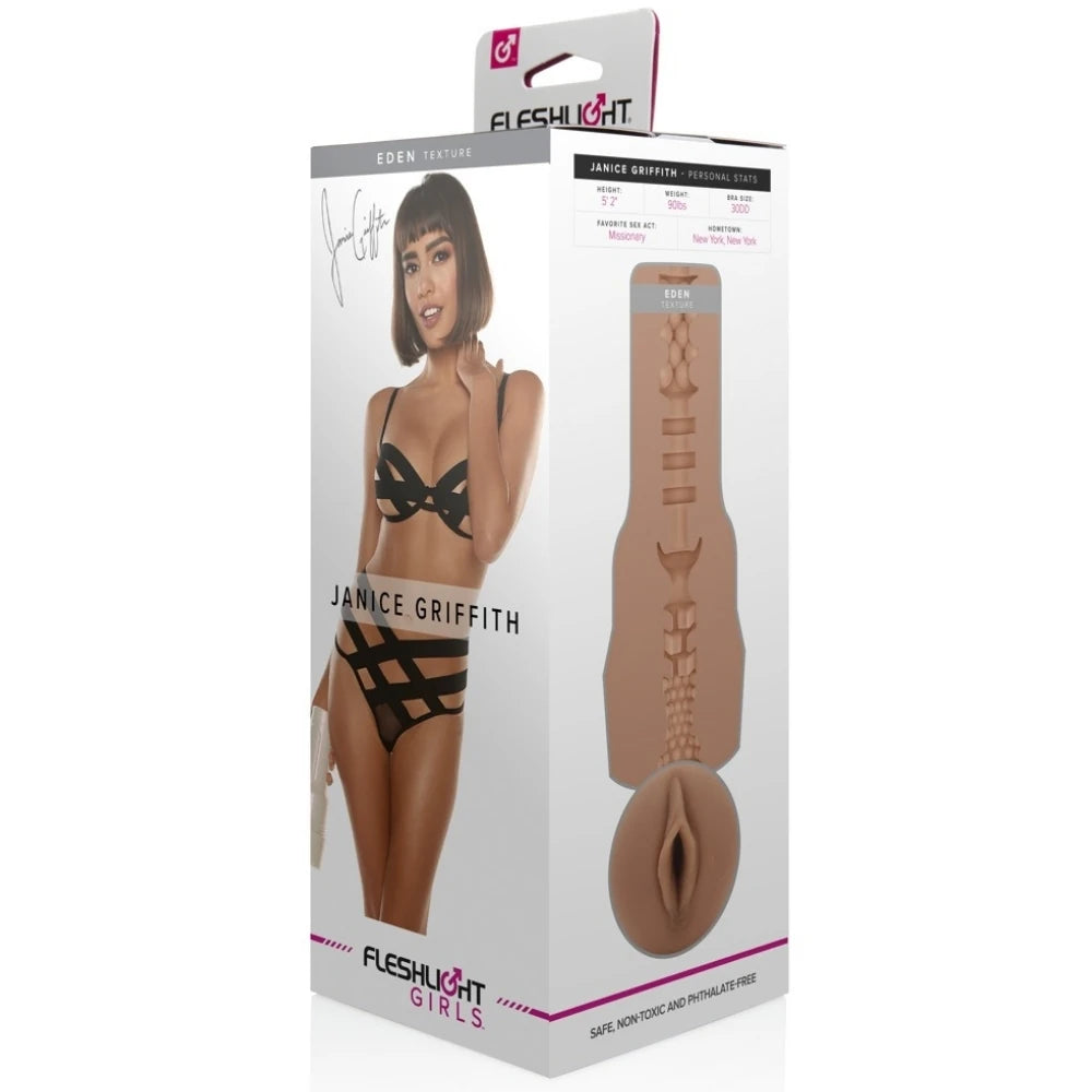 Original Fleshlight Girls Janice Griffith Eden Vajina Mastürbatör