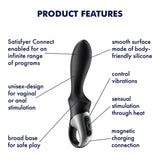 Satisfyer Heat Climax Isıtmalı Telefon Kontrollü Vibratör