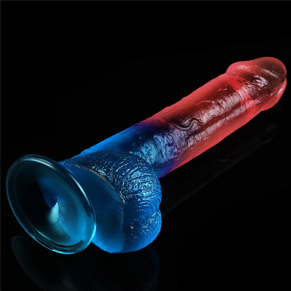 Lovetoy Dazzle Studs Dildo 23 cm Realistik Jel Penis