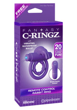 Fantasy C-Ringz Uzaktan Kumandalı 20 Modlu Titreşimli Penis Halkası