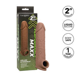 Calexotics Life-Like Extension 5 Cm Uzatmalı Et Dokulu Realistik Penis Kılıfı-Brown