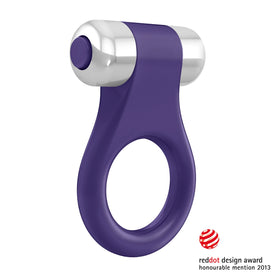 Ovo B1 Vibrating Ring Titreşimli Penis Halkası Purple