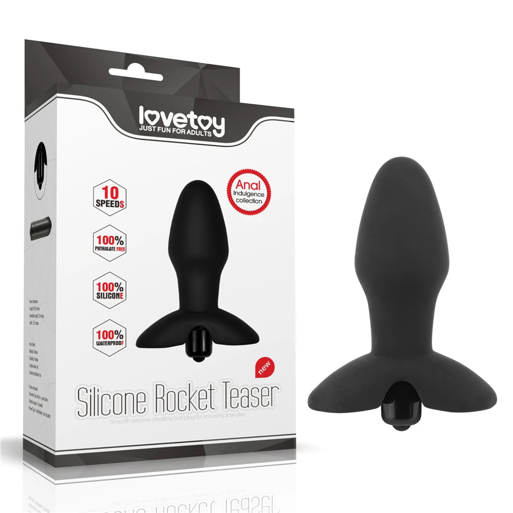 Lovetoy Silicone Rocket Teaser 10 Modlu Anal Vibratör
