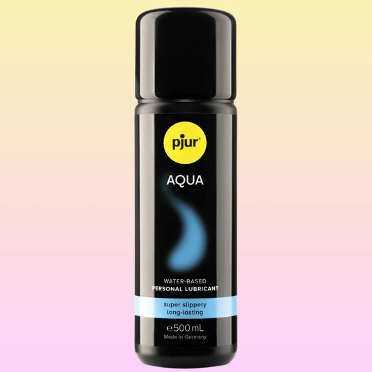 Pjur Aqua Water-Based Lubricant Gel Kayganlaştırıcı Jel 500 Ml.