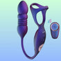 Hueman Deep Impact Cock & Ball Ring Hareketli Anal Vibratör