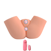 Amerikan Katherine 2 İşlevli Titreşimli Kalça Mastürbatör