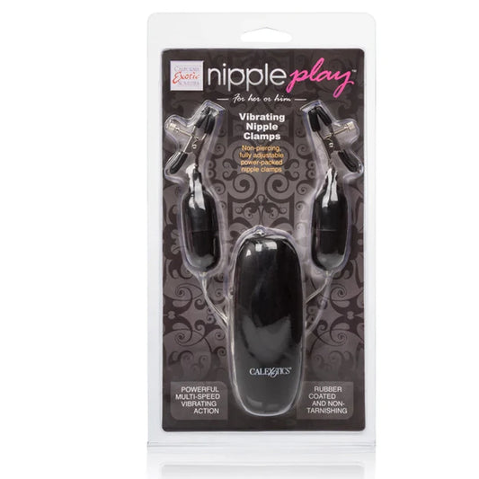 Calexotics Vibrating Nipple Clamps Titreşimli Göğüs Ucu Vibratörü
