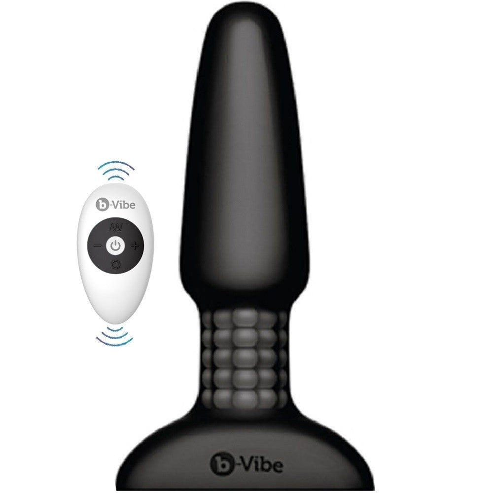 B-Vibe Rimming 2 Uzaktan Kumandalı Titreşimli Anal Vibratör Black