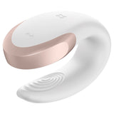 Satisfyer Double Love White Telefon ve Kumanda Kontrollü Vibratör