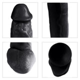 Xise Dildo Series Blade Master 29.5 cm Büyük Realistik Penis XS-WBC10040-Black