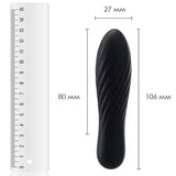 Svakom Tulip 10 Modlu Güçlü Mini Vibratör-Black