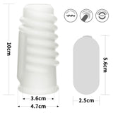 Lovetoy Spiral Knights Ring Titreşimli Yarım Penis Kılıfı