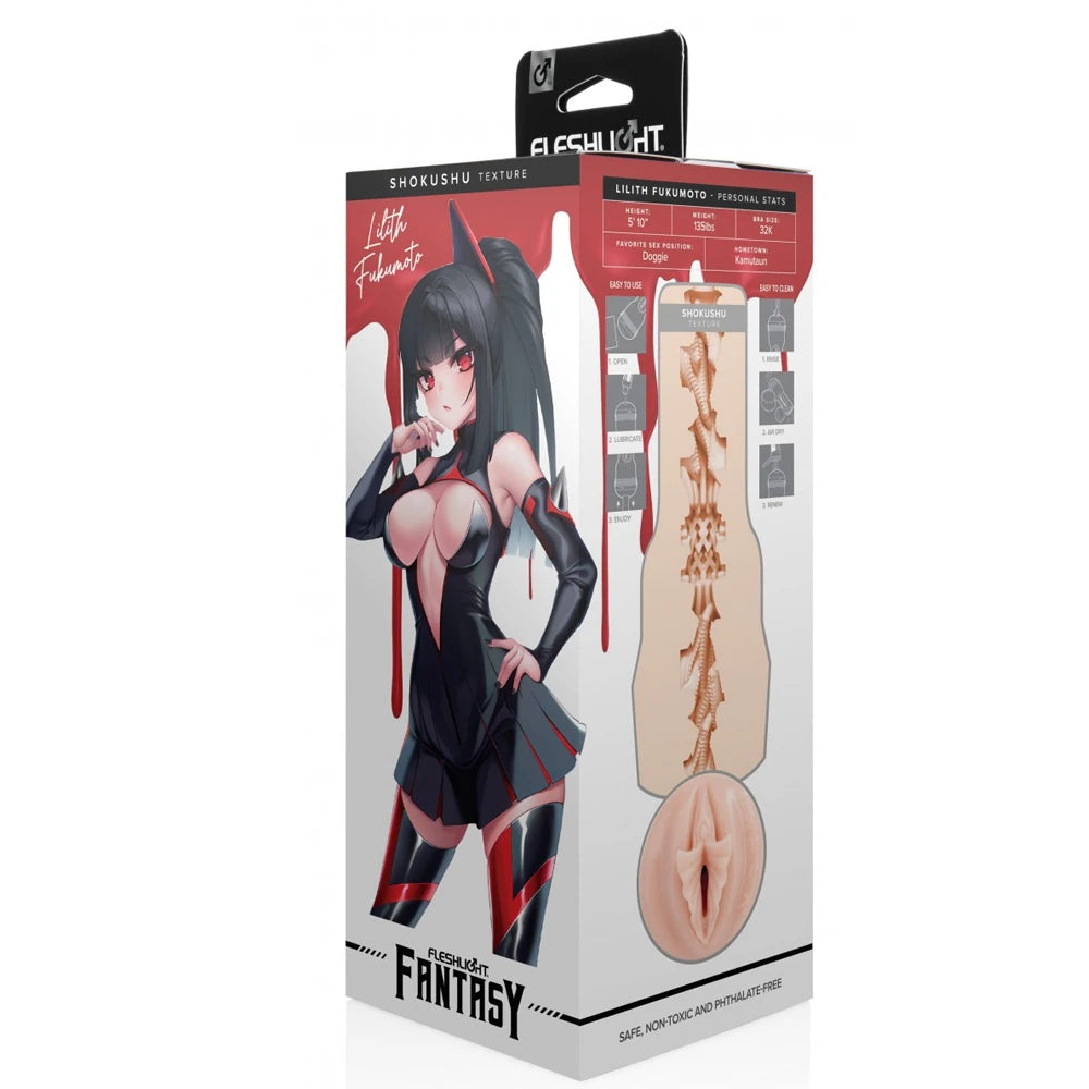 Original Fleshlight Series Lilith Fukumoto Shokushu Vajina Mastürbatör