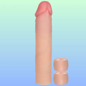 Calexotics Silicone Penis Extension System Penis Kılıfı 20 Cm-Skin