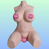 Shequ Erica Doll İtme Fonkiyon İskelet Yarım Vücut Masturbator SQ-MAT20013
