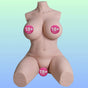 Shequ Erica Doll İtme Fonkiyon İskelet Yarım Vücut Masturbator SQ-MAT20013
