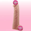 Baile Realistic Penis Sleeve Testis Toplamalı Realistik Penis Kılıfı BI-026238