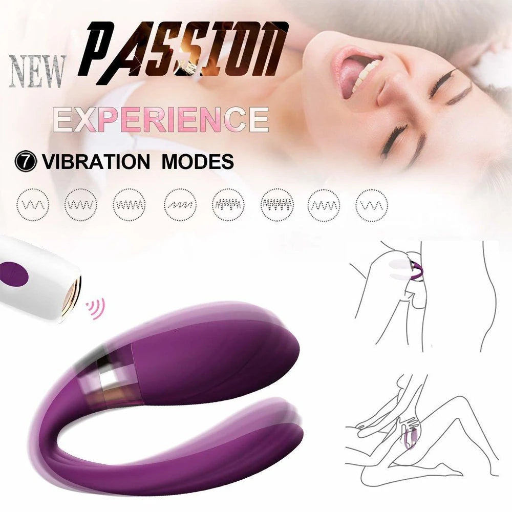 Dibe Revollie Uzaktan Kumanda Çiftlere Özel Partner Vibratör Mor