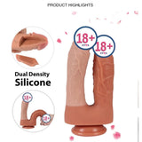 Xise Dildo Jamie Dual Layered Çift Katmanlı Çift Taraflı Penis XS-WBD10076